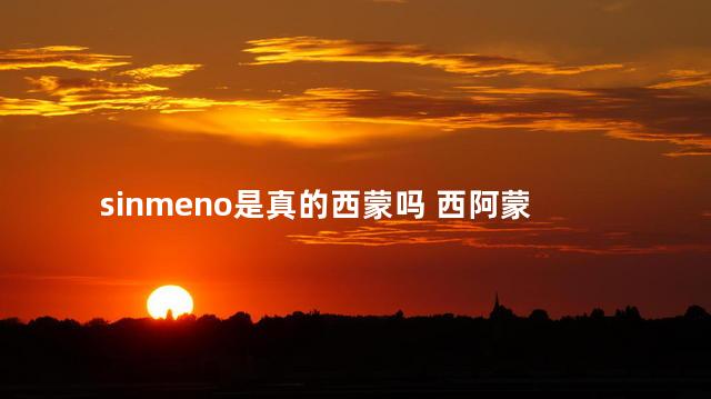 sinmeno是真的西蒙吗 西阿蒙